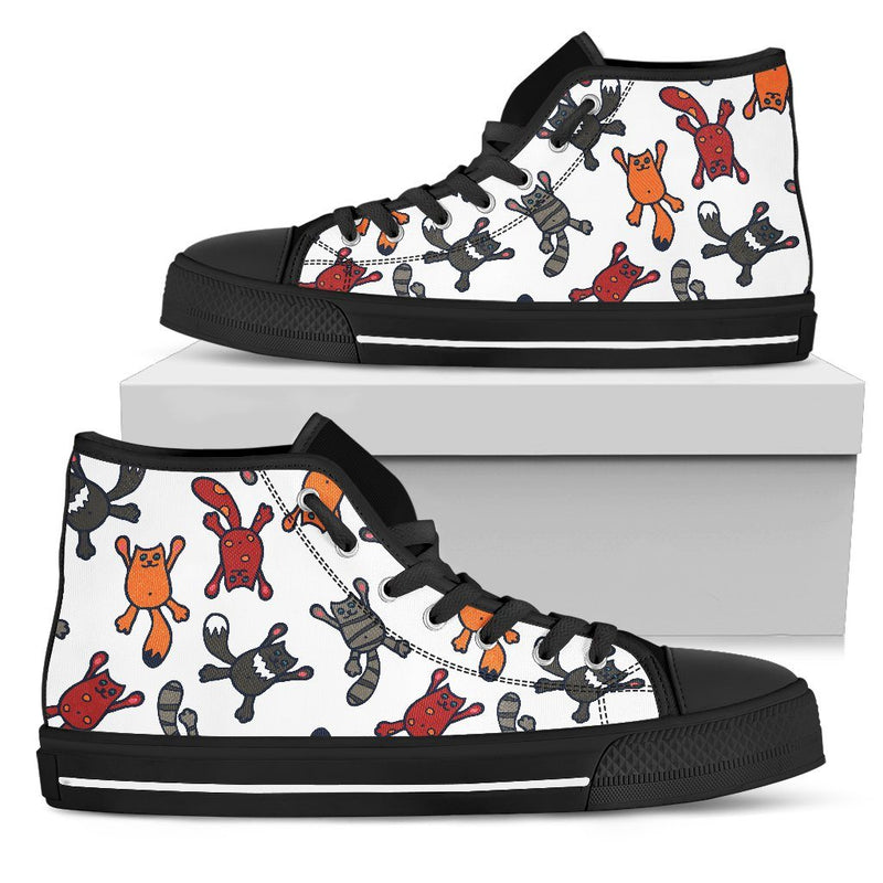 Pattern Cat 'Raining Cat' Ladies High Tops