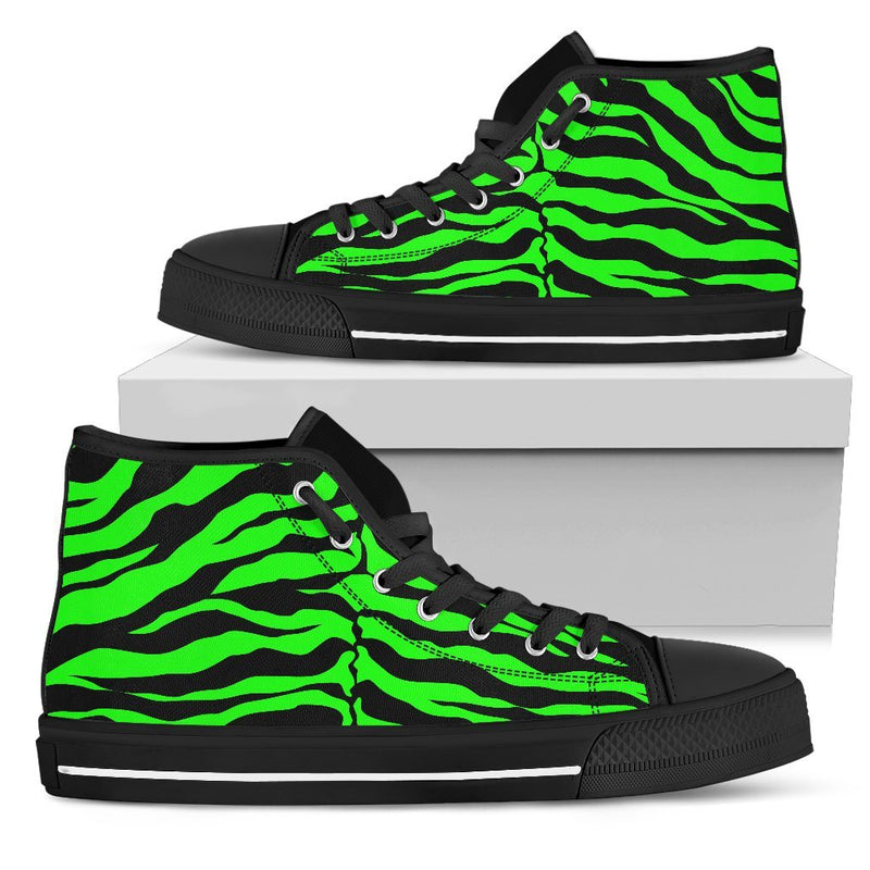 Wild Cat 'Green Tiger' Ladies High Tops