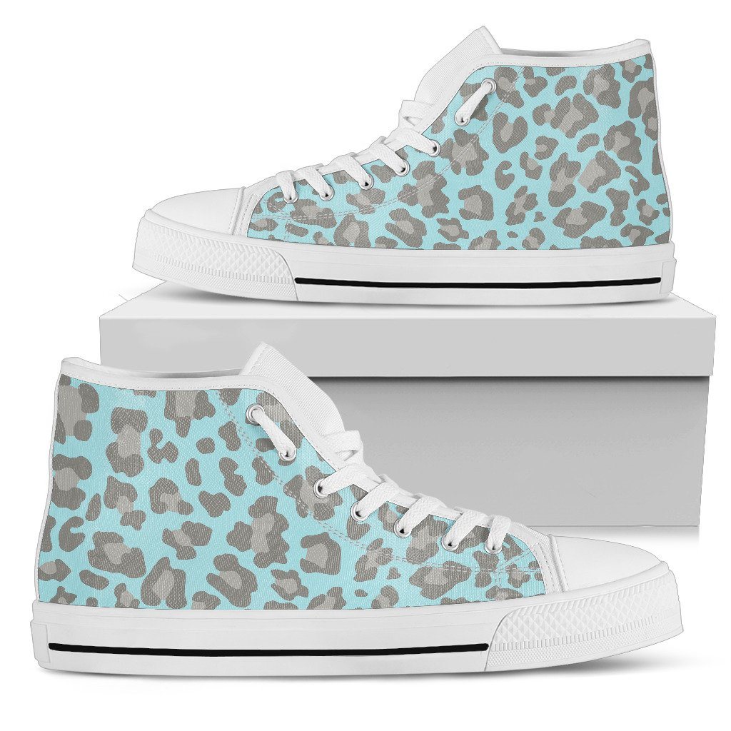 Wild Cat 'Aqua Leopard' Ladies High Tops