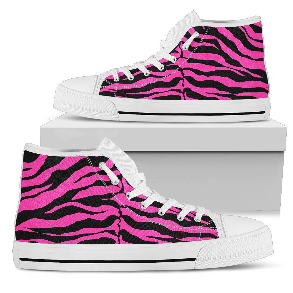 Wild Cat 'Sizzling Pink Tiger' Ladies High Tops