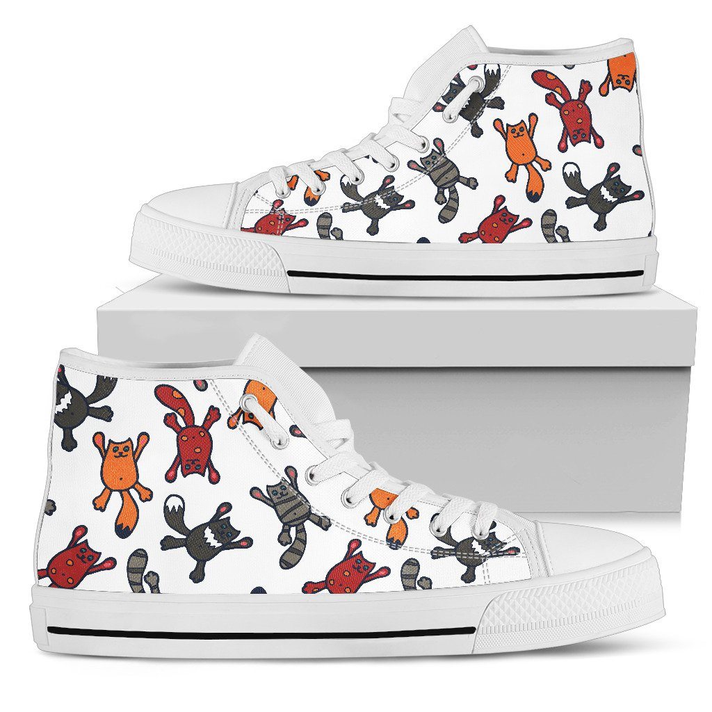 Pattern Cat 'Raining Cat' Ladies High Tops