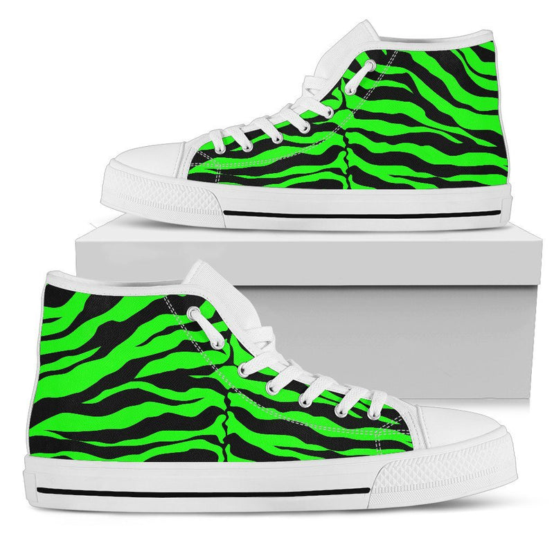 Wild Cat 'Green Tiger' Ladies High Tops