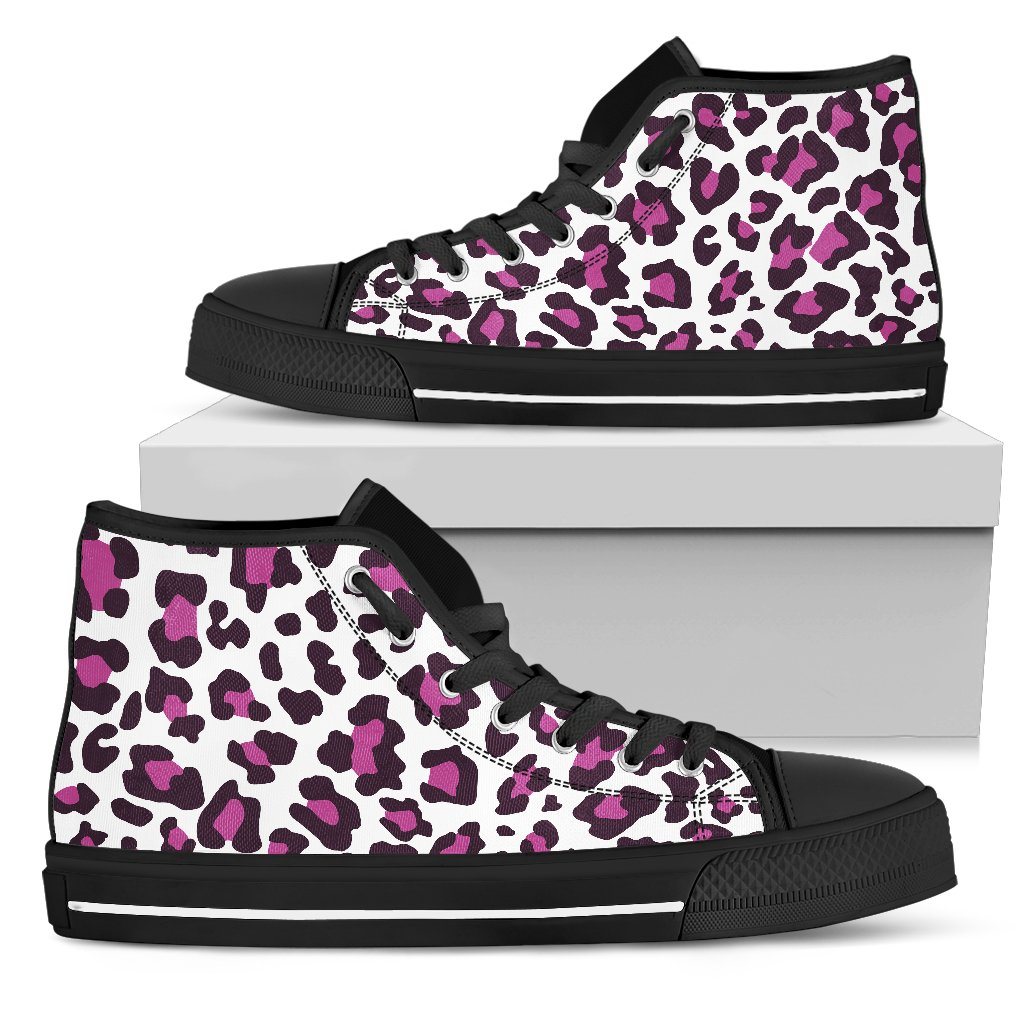 Wild Cat 'Purple Leopard' Ladies High Tops