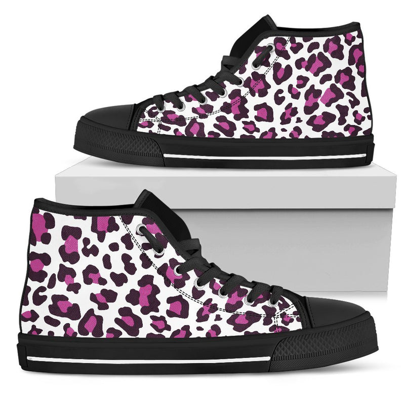 Wild Cat 'Purple Leopard' Ladies High Tops