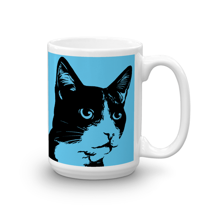 Pop Art Cat Mug