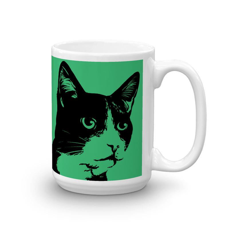 Pop Art Cat Mug