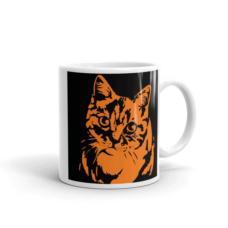 Pop Art Cat Mug