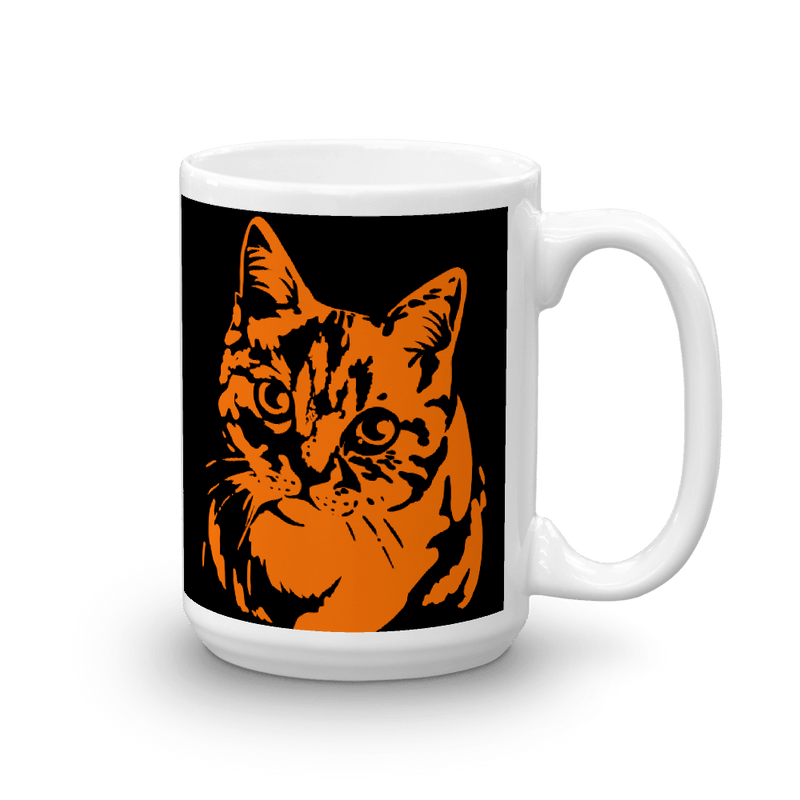 Pop Art Cat Mug