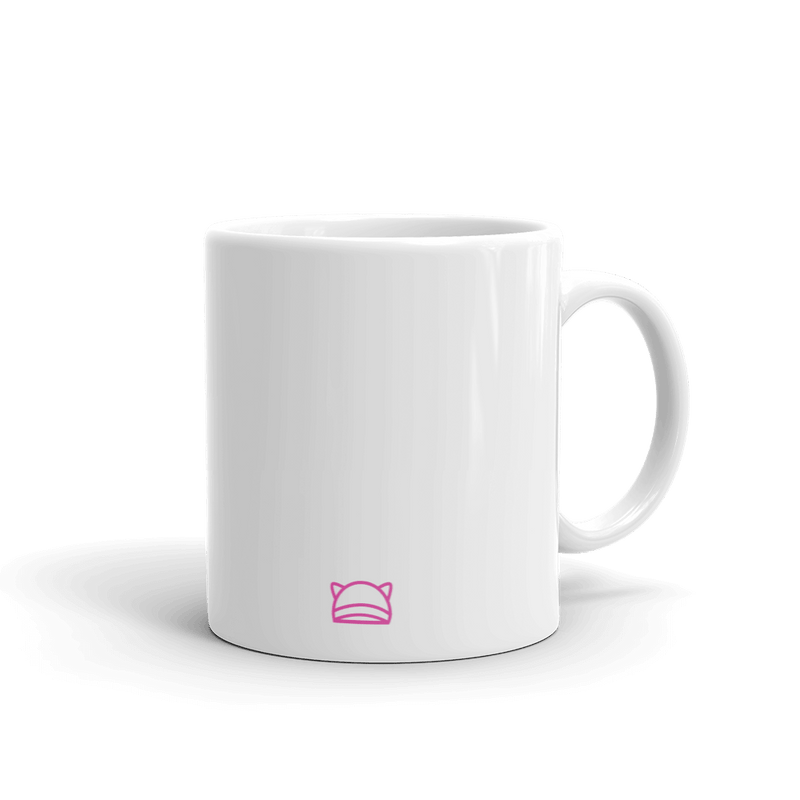 Political Cat 'Bridges Not Walls' Mug