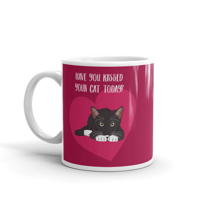 catitude cat bright glossy coffee mugs for cat lovers