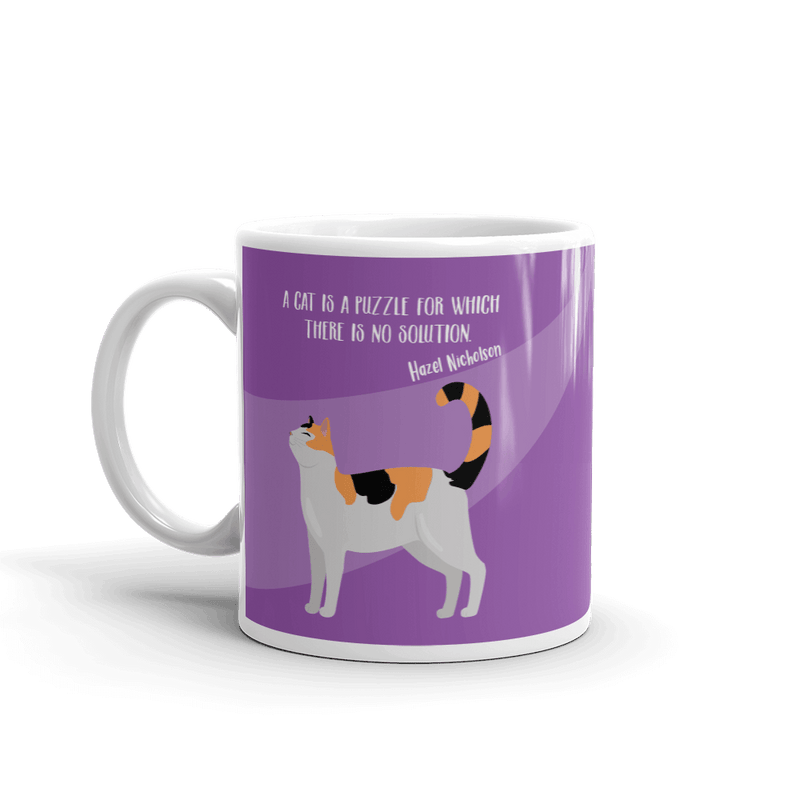 catitude cat bright glossy coffee mugs for cat lovers