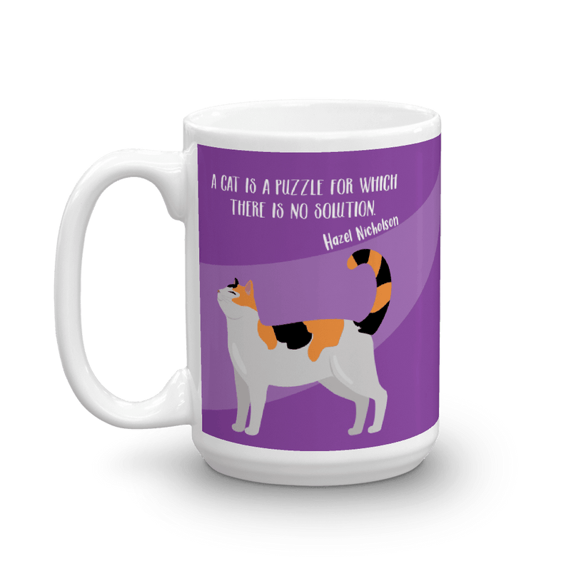 catitude cat bright glossy coffee mugs for cat lovers