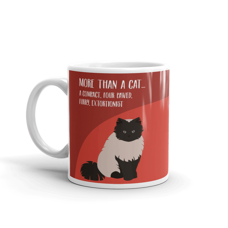 catitude cat bright glossy coffee mugs for cat lovers