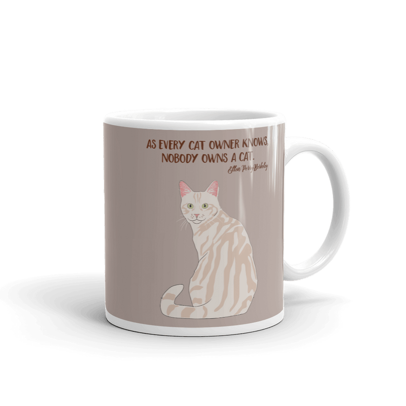 catitude cat bright glossy coffee mugs for cat lovers