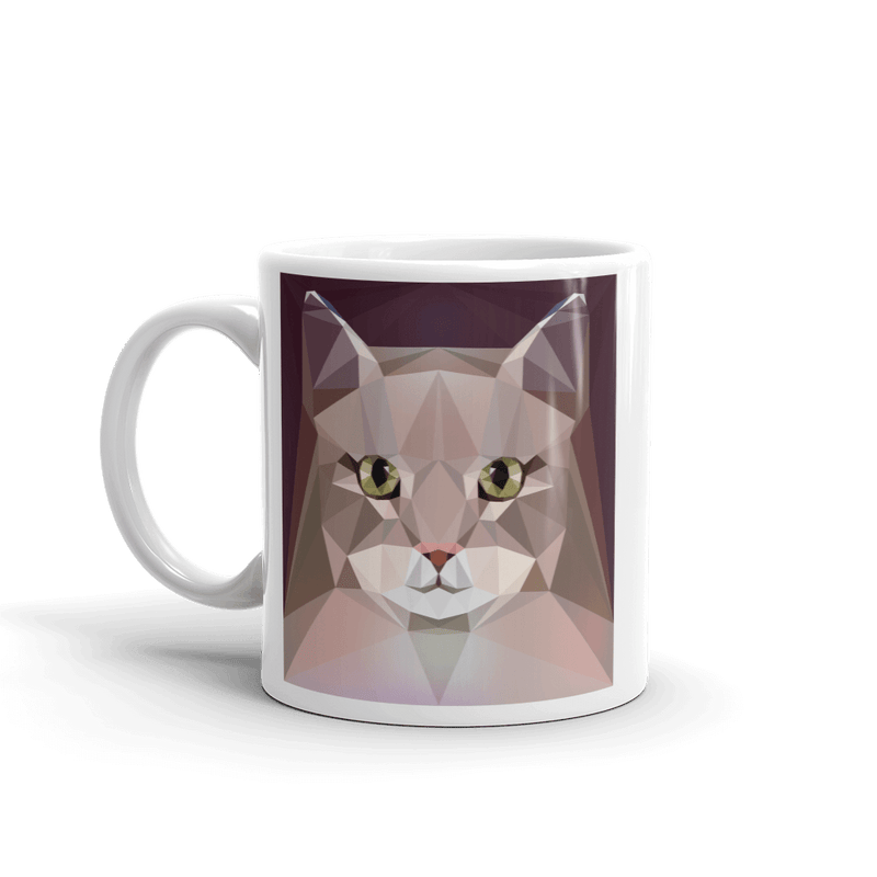 Color-Me Cat Mugs