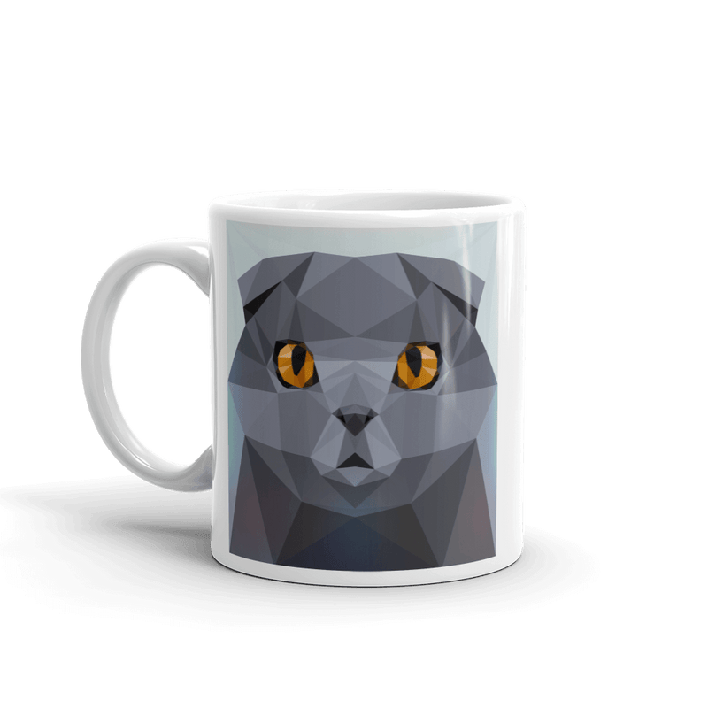 Color-Me Cat Mugs