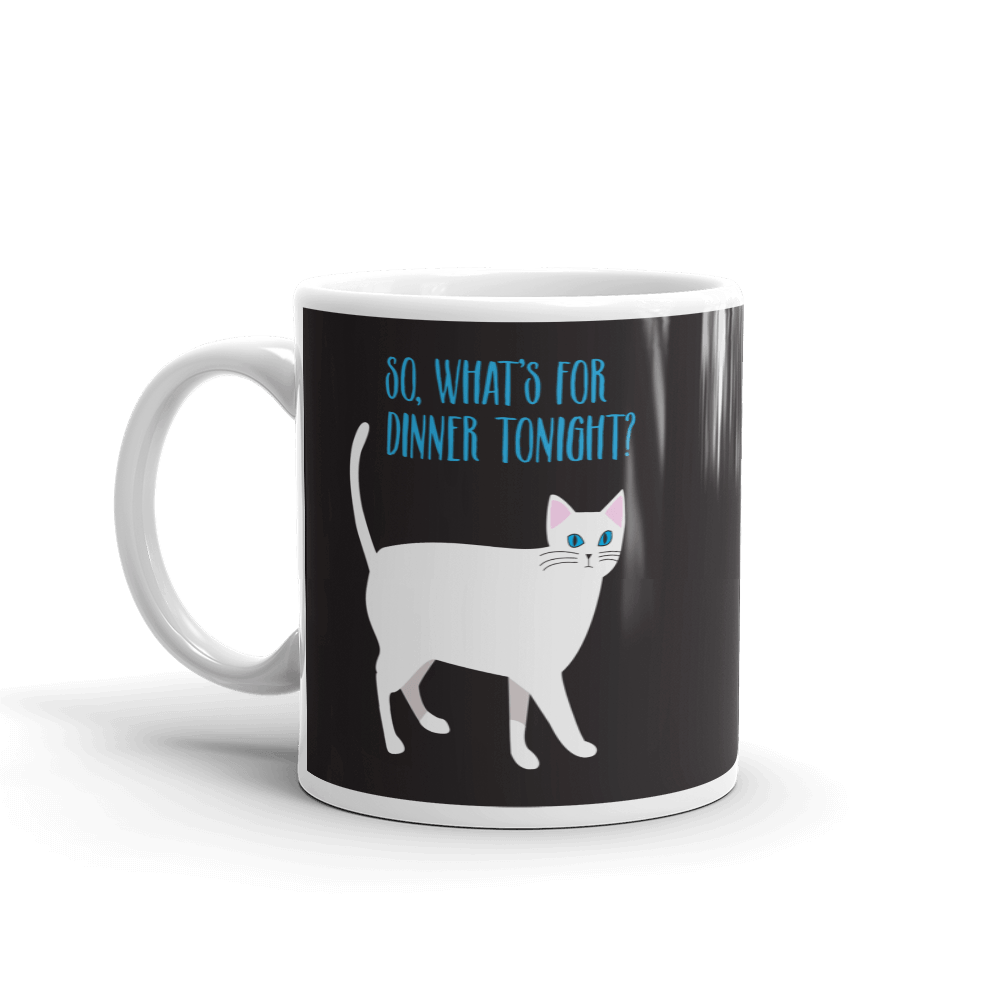 Catitude Cat 'Entitled' Mug