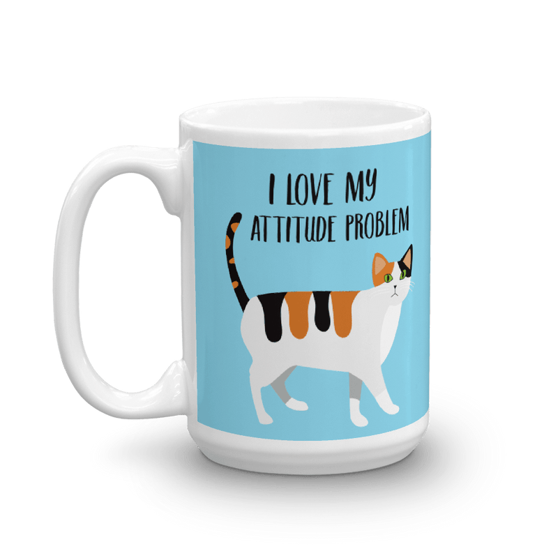 Catitude Cat 'Entitled' Mug