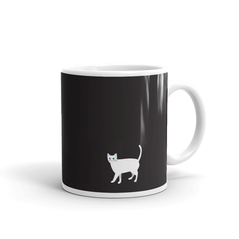Catitude Cat 'Entitled' Mug