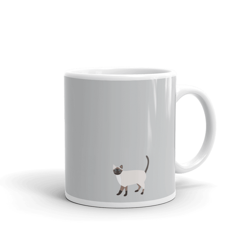 Catitude Cat 'Entitled' Mug