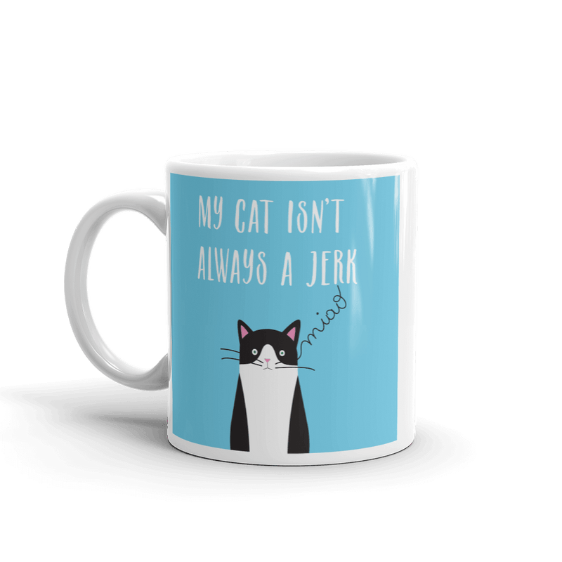 Cosmo Cat 'Jerk' Mug