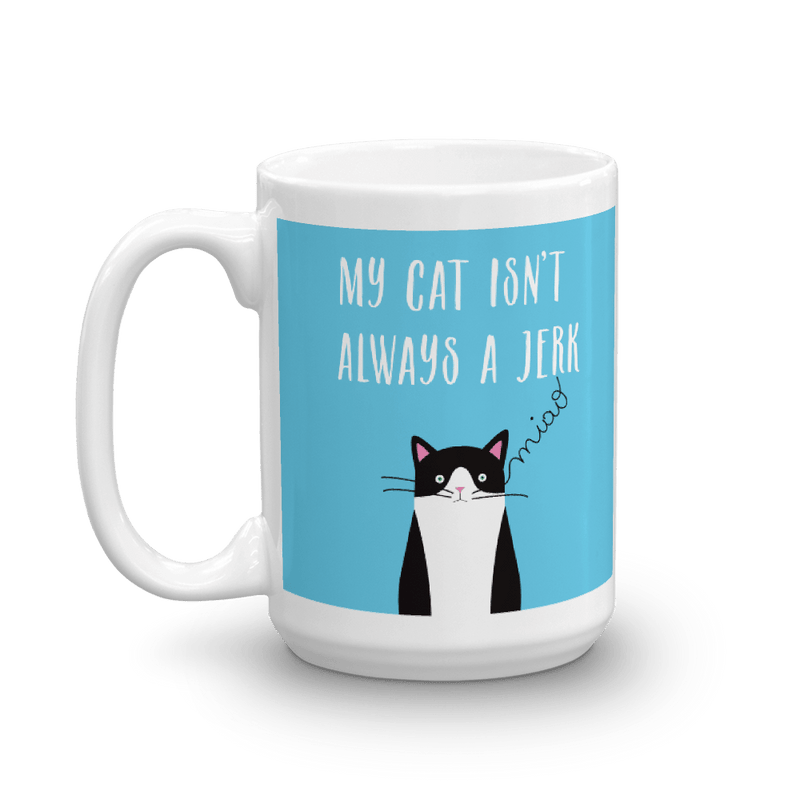 Cosmo Cat 'Jerk' Mug