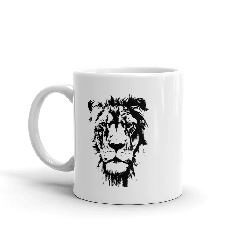 Wild Cat 'Lion' Mug