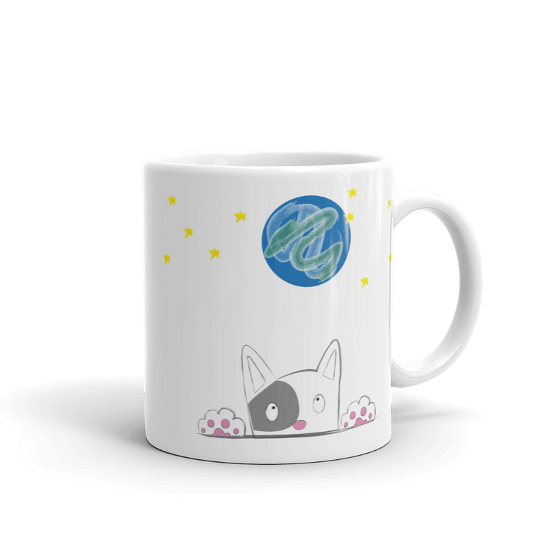 Rascal Cat 'Pink Paws' Mug