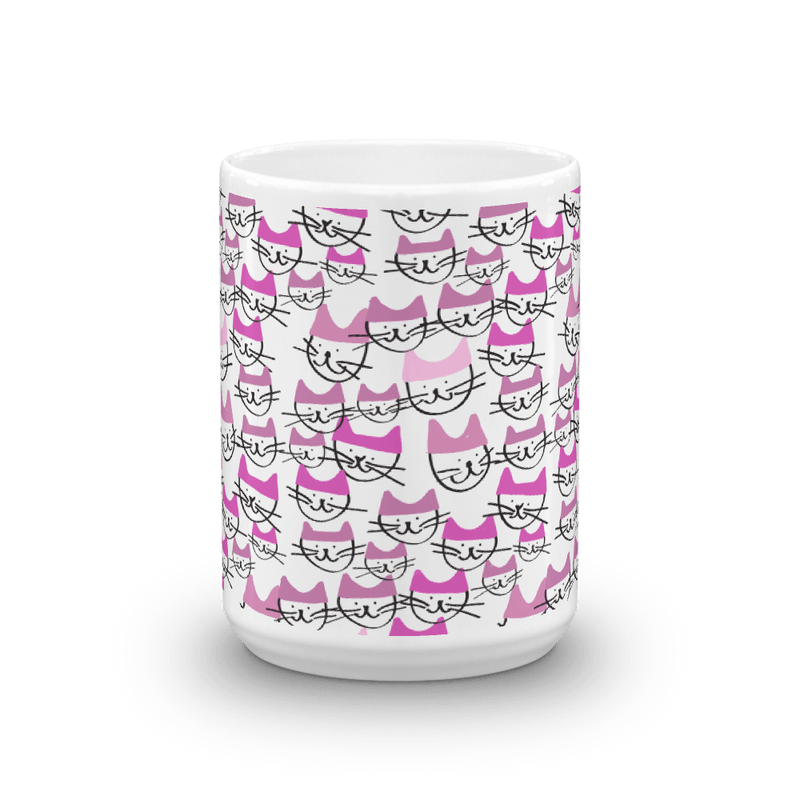 Political Cat "#Resist' Mug