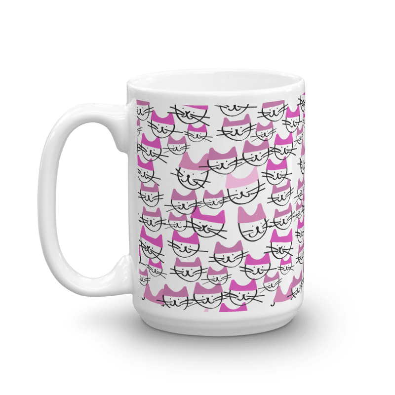 Political Cat "#Resist' Mug