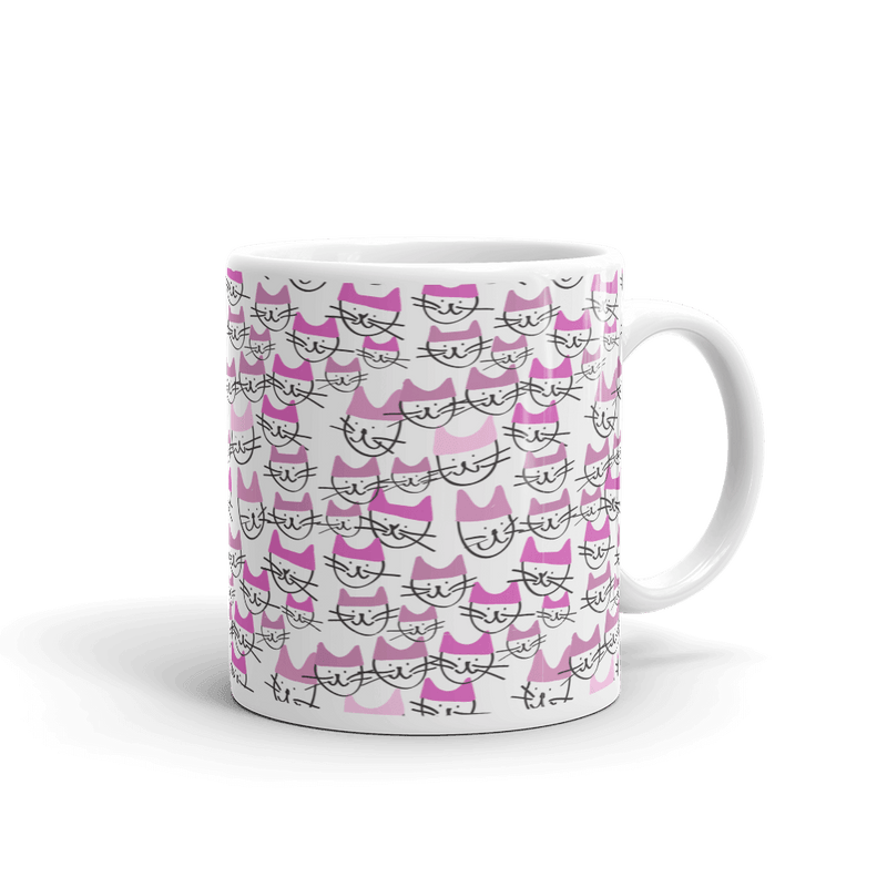 Political Cat "#Resist' Mug