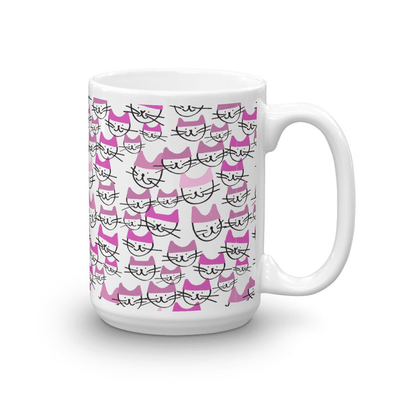 Political Cat "#Resist' Mug