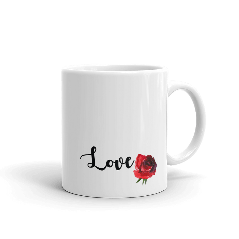 Floral Cat Mug