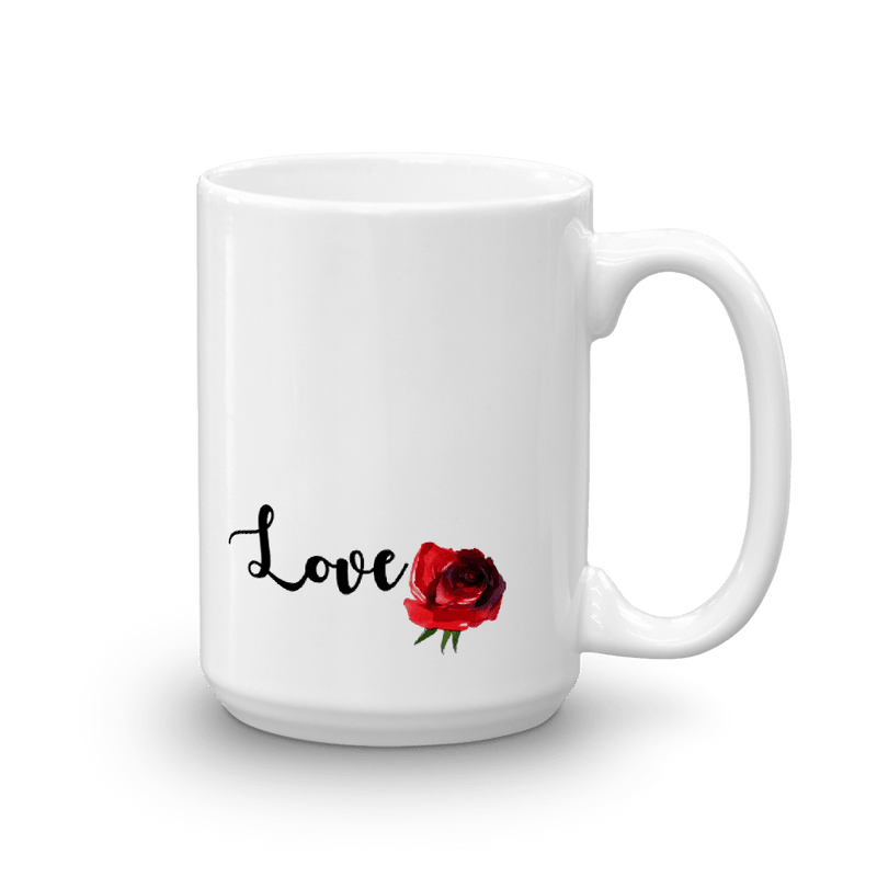 Floral Cat Mug