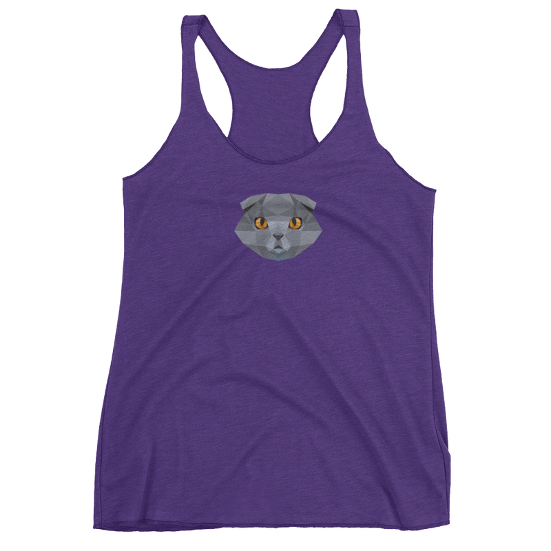 Color-Me Cat 'Scottish Fold' Women's Tank Top