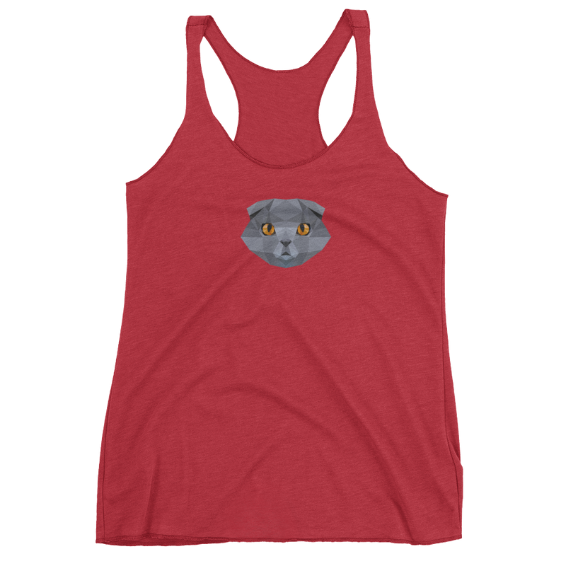 Color-Me Cat 'Scottish Fold' Women's Tank Top