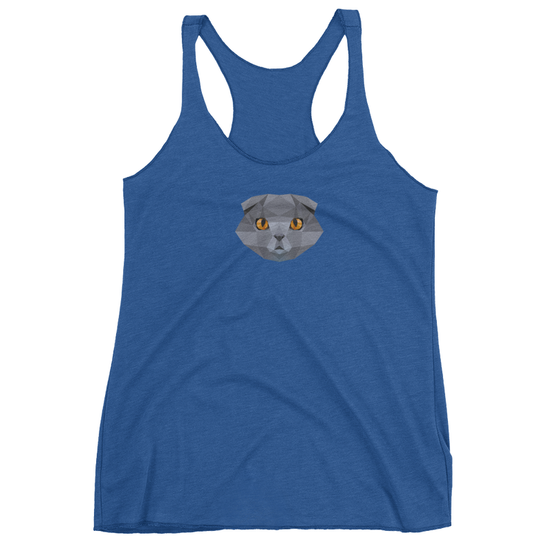 Color-Me Cat 'Scottish Fold' Women's Tank Top