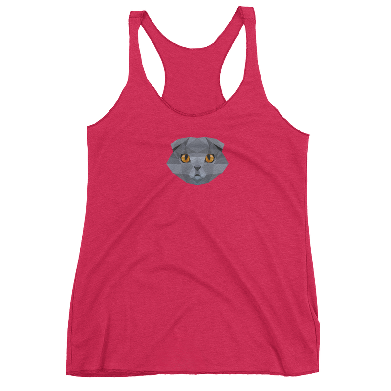 Color-Me Cat 'Scottish Fold' Women's Tank Top