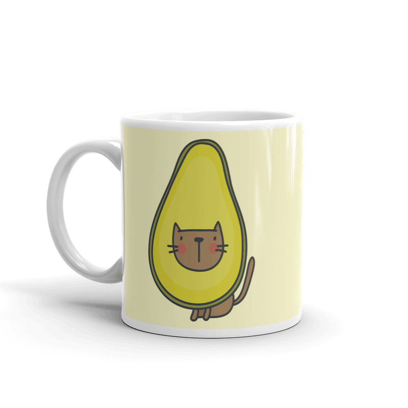 Summer Cat 'Avocado' Mug Collection