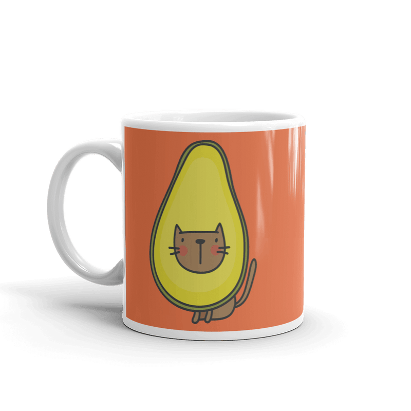 Summer Cat 'Avocado' Mug Collection