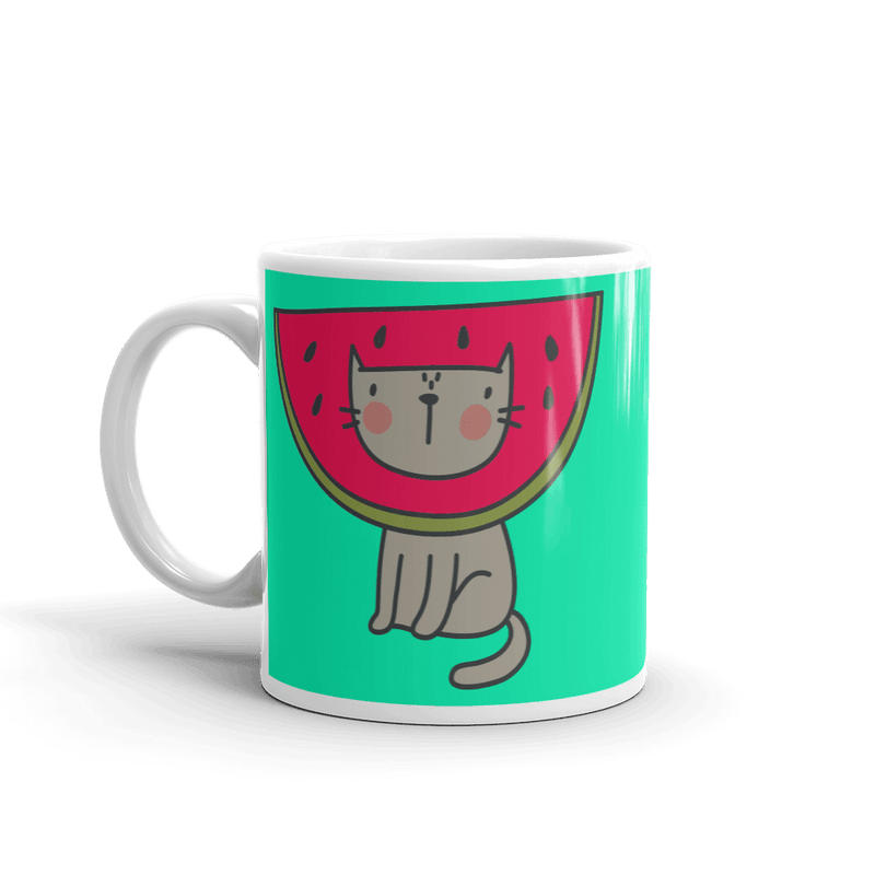 Summer Cat 'Watermelon' Mug Collection