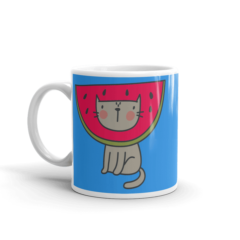 Summer Cat 'Watermelon' Mug Collection
