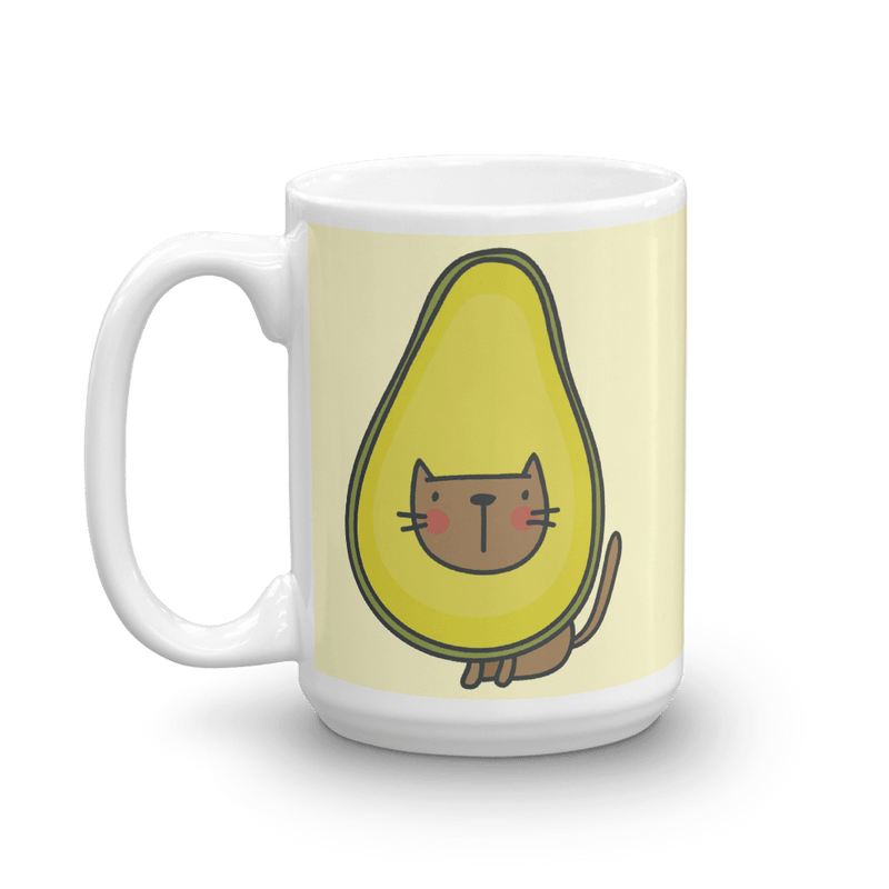 Summer Cat 'Avocado' Mug Collection