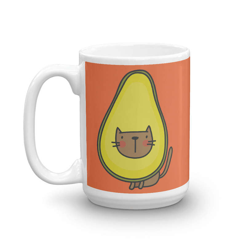 Summer Cat 'Avocado' Mug Collection