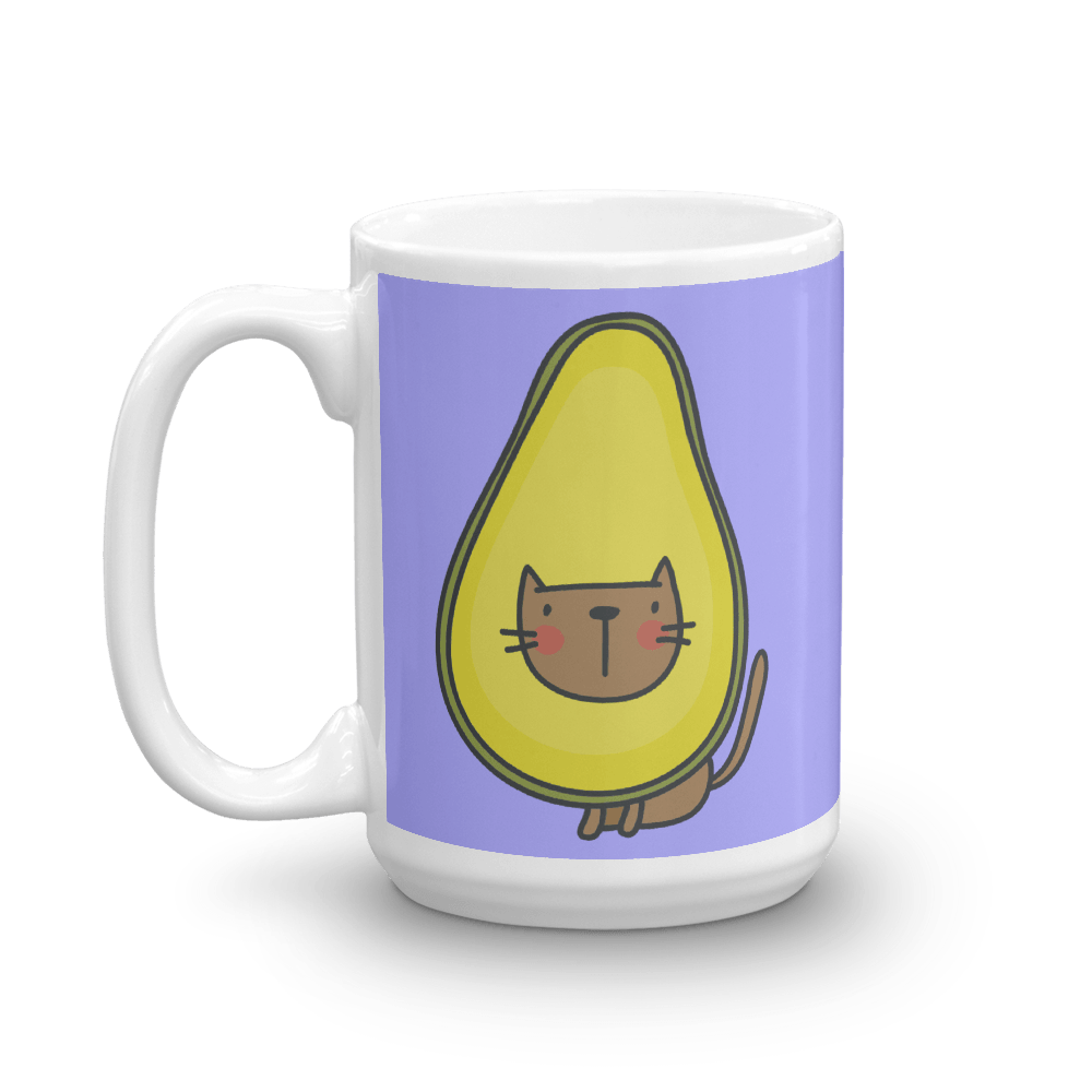 Summer Cat 'Avocado' Mug Collection