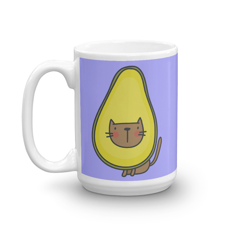 Summer Cat 'Avocado' Mug Collection