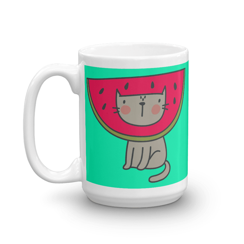 Summer Cat 'Watermelon' Mug Collection