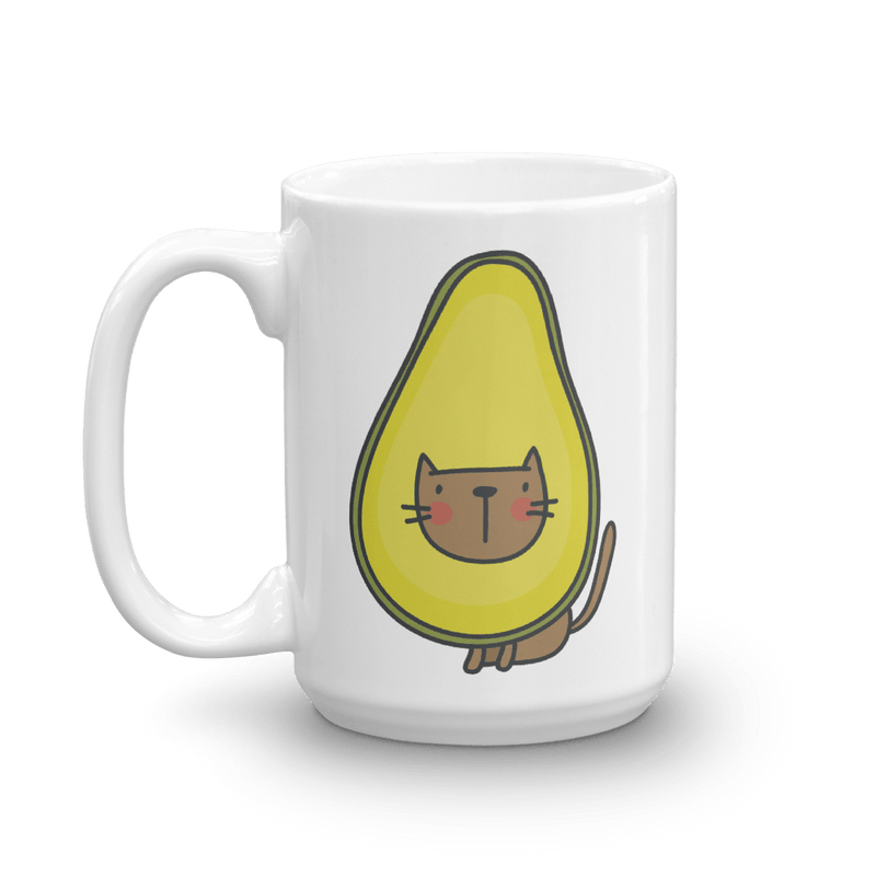 Summer Cat 'Avocado' Mug Collection