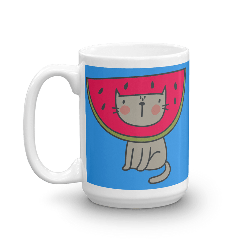 Summer Cat 'Watermelon' Mug Collection