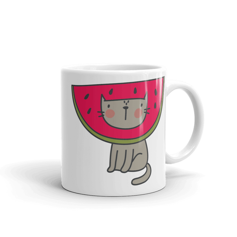 Summer Cat 'Watermelon' Mug Collection